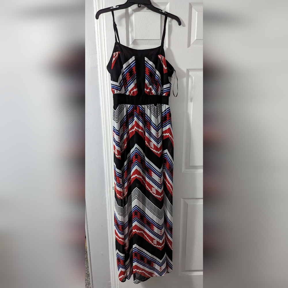 Geometric Maxi Dress